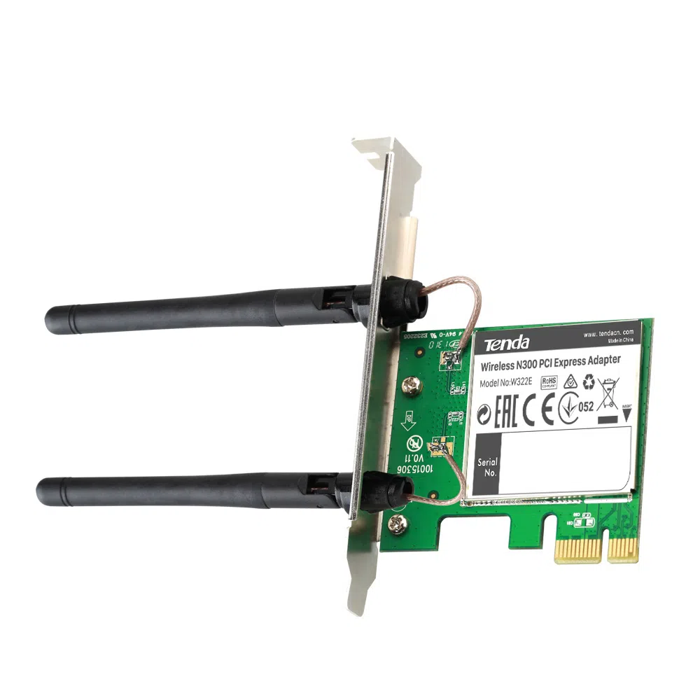 Tenda W322E 300Mbps PCI Express Kablosuz Adaptör