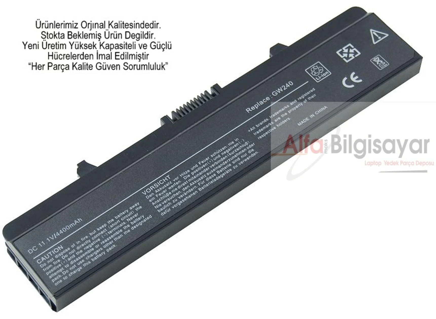 Dell Inspiron 1525 1545 PP29L PP41L X284G Vostro 500 Batarya Pil