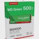 WD Green SN3000 500GB M.2 NVMe SSD (5000/4100)