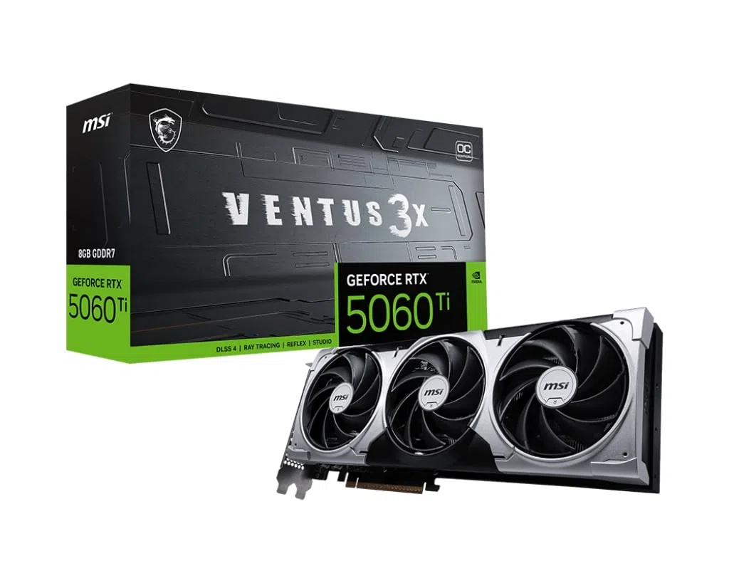 Msi Ventus 3X OC RTX 5060 Ti 8gb GDDR7