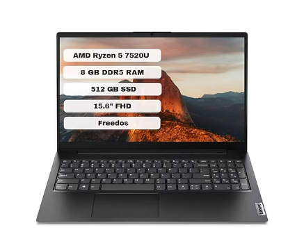 LENOVO V15 82YU0124TX R5/8/512/FDOS