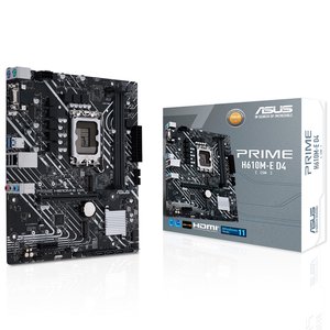 ASUS PRIME H610M-E D4-CSM DDR4 3200MHz DP HDMI M.2 mATX 1700p
