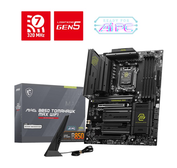 MSI MB MAG B850 TOMAHAWK MAX WIFI