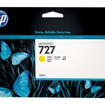 HP B3P21A Sarı Mürekkep Kartuş 130 ml (727)