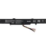 RETRO Asus X450J, A41-X550E Notebook Bataryası