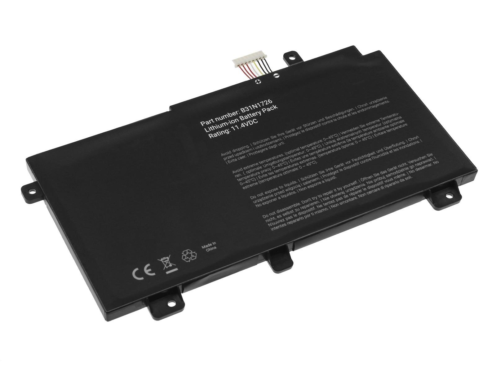 RETRO Asus B31N1726 Notebook Bataryası - Ver.1