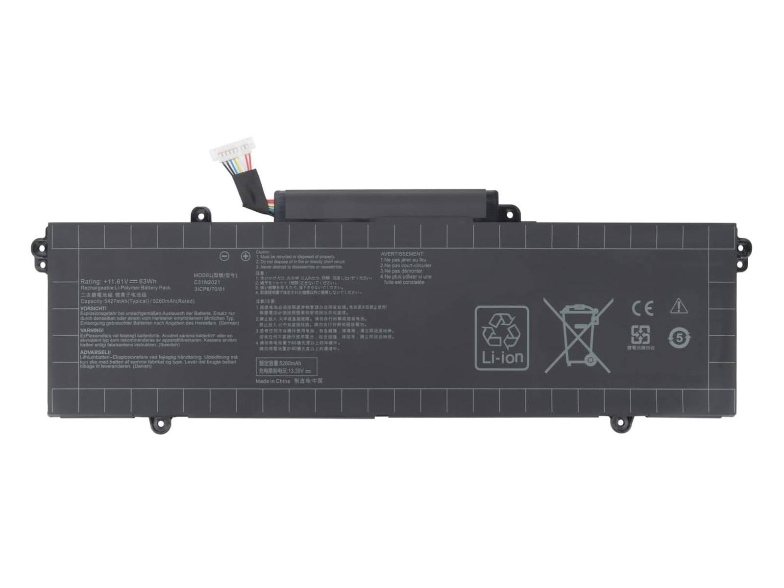 RETRO Asus UX5401E, C31N2021 Notebook Bataryası