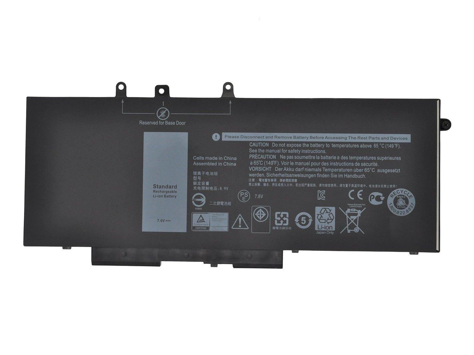 RETRO Dell Latitude E5480, E5580 Notebook Bataryası - 4 Cell