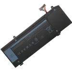 RETRO Dell Alienware M15, M17, 1F22N Notebook Bataryası - Ver.1 - 4 Cell