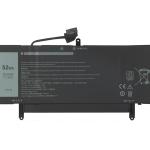 RETRO Dell Latitude 9510 Notebook Bataryası - Ver.1 - 4 Cell