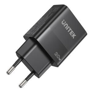 Unitek 20W Hızlı Şarj Adaptörü 1*USB-C (P1124ABK-EU)