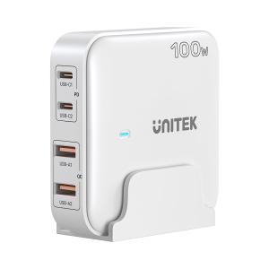 Unitek 100W Masaüstü GAN Şarjİstasyon Beyaz (P1229AWH)