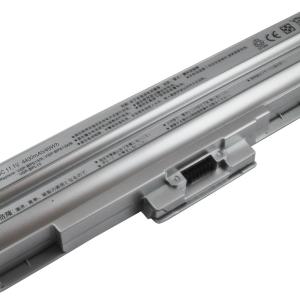 RETRO Sony Vaio VGP-BPS13, VGP-BPS21 Notebook Bataryası - Silver - 6 Cell