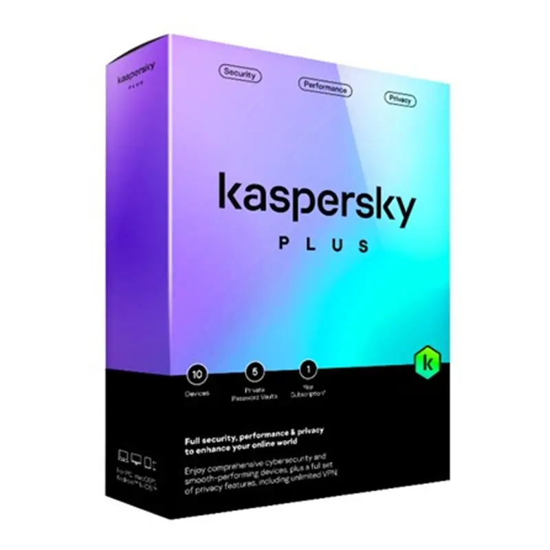 Kaspersky Plus 3 Kullanıcı 1 Yıl Elektronik Lisans | Anında Teslim