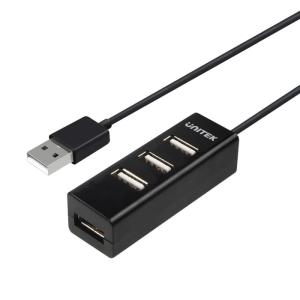 UNITEK TYPE-A TO 4 PORT USB HUB 80CM KABLO(Y-2140)
