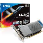 MSI N210 1GB GDDR3 Low Profile 64-Bit Ekran Kartı – VGA, DVI, HDMI