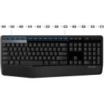 Logitech MK345 Kablosuz Set Siyah (920-006514)