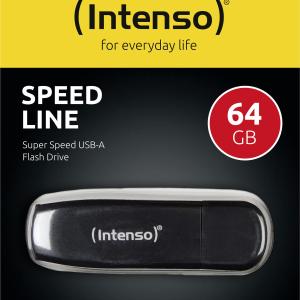 Intenso SpeedLine 64 GB – Renkli Tasarımda Hızlı Depolama