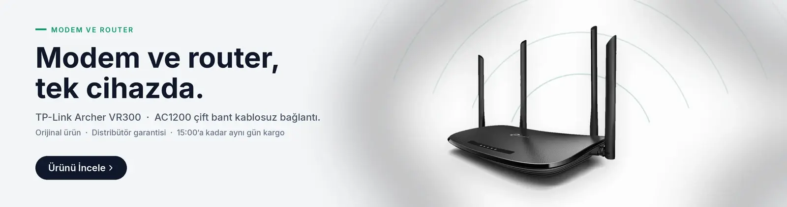 TP-Link Archer VR300 AC1200 Modem Router